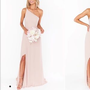 Show Me Your Mumu Shannon One Shoulder bridesmaid dress